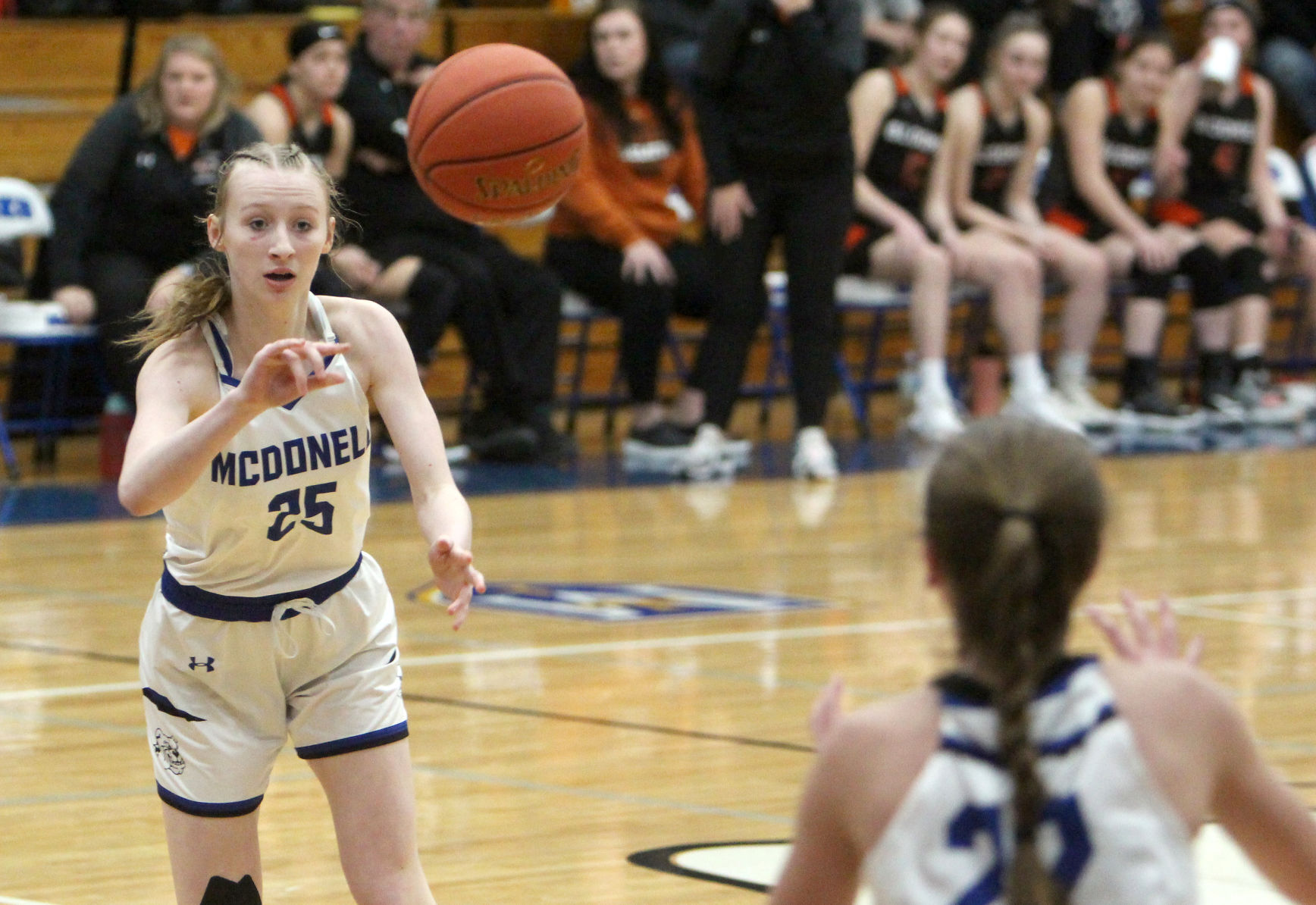 Bloomer at McDonell girls basketball 1-22-22